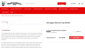 The Paint Store - Rat Zapper Ultra Rat Trap RZU001