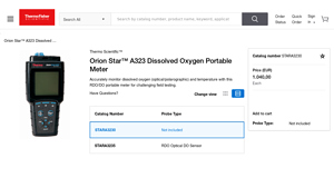 Thermo Fisher - Orion Star™ A323 Dissolved Oxygen Portable Meter