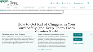 The Spruce - Chigger Control Solutions