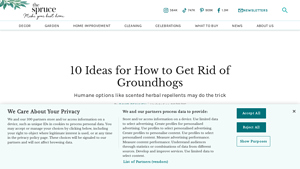 The Spruce - Groundhog Repellents