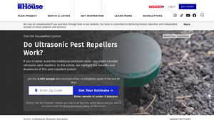 This Old House - Ultrasonic Pest Repellers