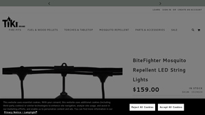 Tiki Brand - BiteFighter Mosquito Repellent LED String Lights