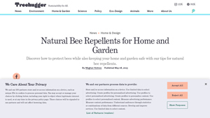 Treehugger - Natural Bee Repellents
