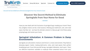 TruNorth Pest Control - Springtail Elimination Solutions