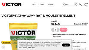 Victor - Rat-A-Way™ Rat & Mouse Repellent