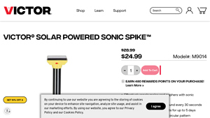 Victor - Solar Powered Sonic Spike™
