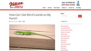 Vulcan Termite - Spicy Lizard Deterrent Spray Recipe