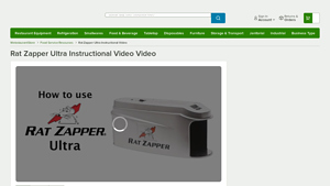 WebstaurantStore - Rat Zapper Ultra