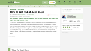WikiHow - Homemade June Bug Repellent