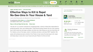 WikiHow - No-See-Um Traps