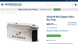 Victor® - Rat Zapper Ultra Rat Trap