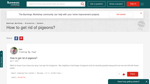 Bunnings - Multicrop Scat Bird Repellent
